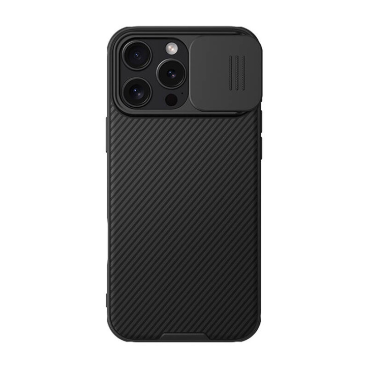 Custodia Nillkin CamShield Pro per iPhone 16 Plus (Nero)