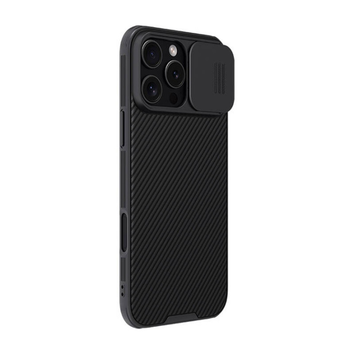 Custodia Nillkin CamShield Pro per iPhone 16 Plus (Nero)