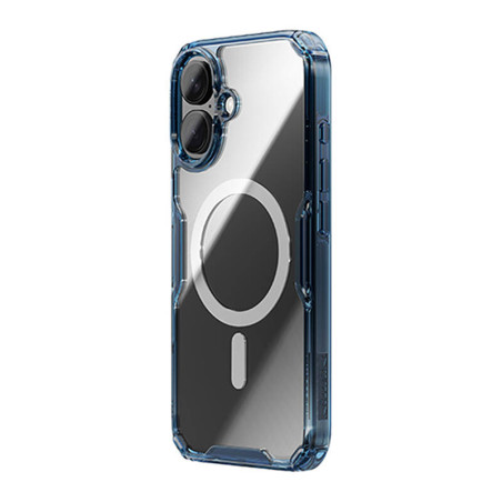 Nillkin Nature TPU Pro Custodia Magnetica iPhone 16 Plus (Blu)