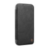 Nillkin Qin Pro Leather iPhone 16 Custodia Nera