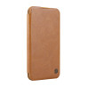 Nillkin Qin Pro Leather Custodia iPhone 16 Marrone