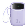 Baseus QPow 2 Powerbank 10000mAh 30W Viola 2xUSB-C