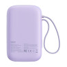 Baseus QPow 2 Powerbank 10000mAh 30W Viola 2xUSB-C