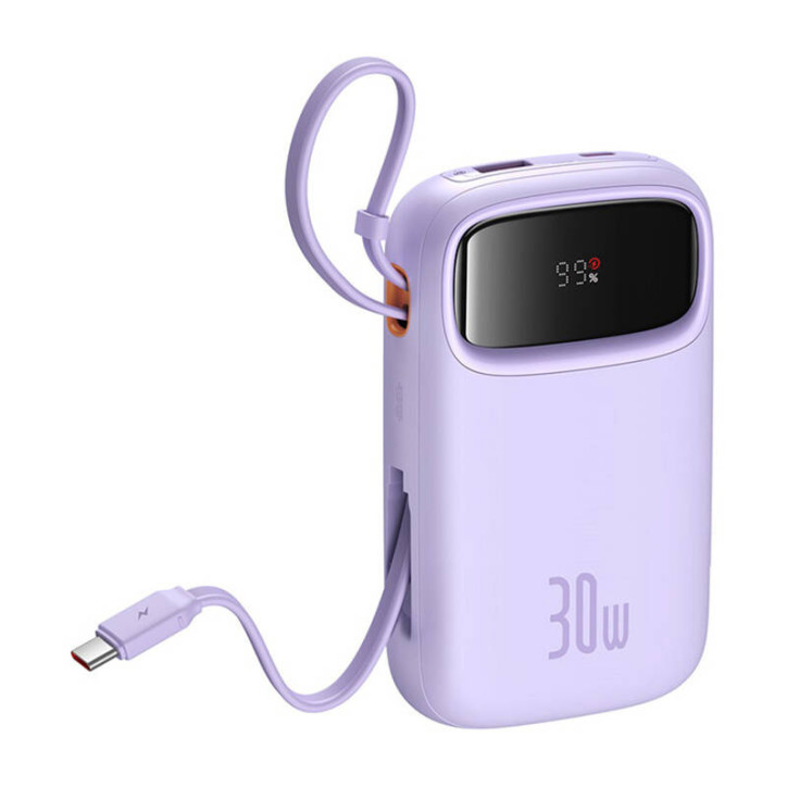 Baseus QPow 2 Powerbank 10000mAh 30W 2xUSB-C Viola