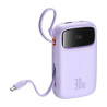Baseus QPow 2 Powerbank 10000mAh 30W Viola 2xUSB-C
