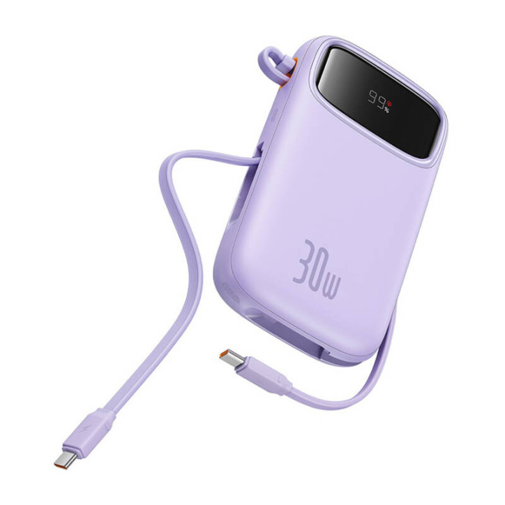 Baseus QPow 2 Powerbank 10000mAh 30W Viola 2xUSB-C