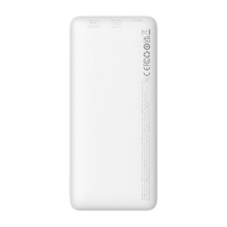 Baseus Airpow 10000mAh 20W Powerbank Bianco