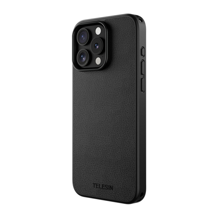 Telesin Custodia Magnetica con Filtro per iPhone 15 Pro Max Nera Telesin Custodia Magnetica con Filtro per iPhone 15 Pro Max Nera