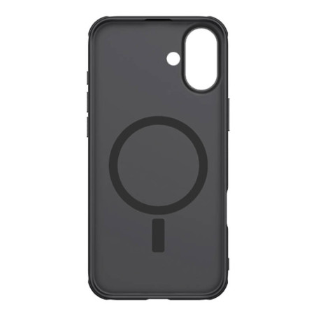Custodia Nillkin Super Frosted Shield Pro Magnetic per iPhone 16 Plus (Nero)