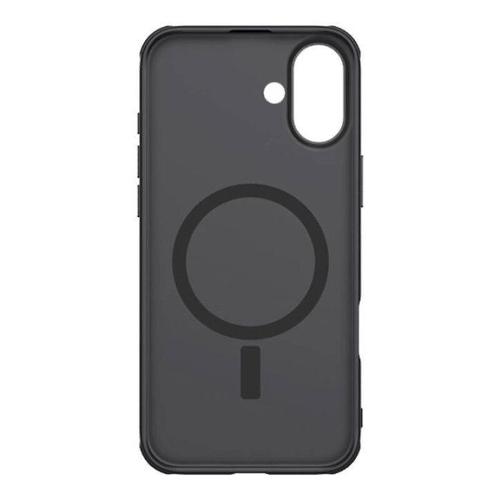Custodia Nillkin Super Frosted Shield Pro Magnetic per iPhone 16 Plus (Nero)
