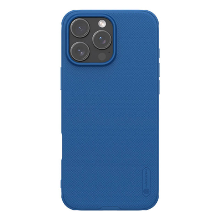 Nillkin Super Frosted Shield Pro Magnetic iPhone 16 Pro Blu
