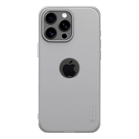 Cover Nillkin Super Frosted Shield Pro per iPhone 16 Pro Grigio