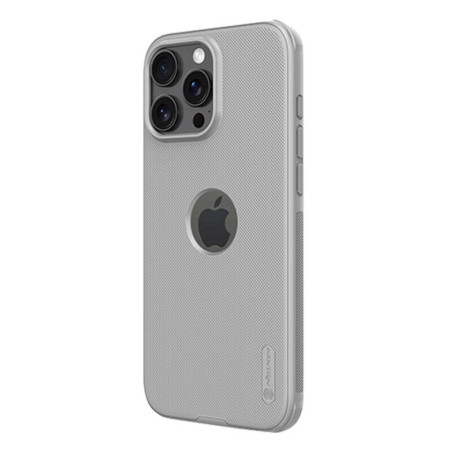 Cover Nillkin Super Frosted Shield Pro per iPhone 16 Pro Grigio