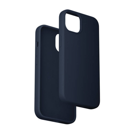 Vention KUFL0-20 Custodia in Silicone per iPhone 15 Plus Blu