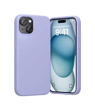 Vention KUFV0-20 Silicone Case for iPhone 15 Plus (purple)