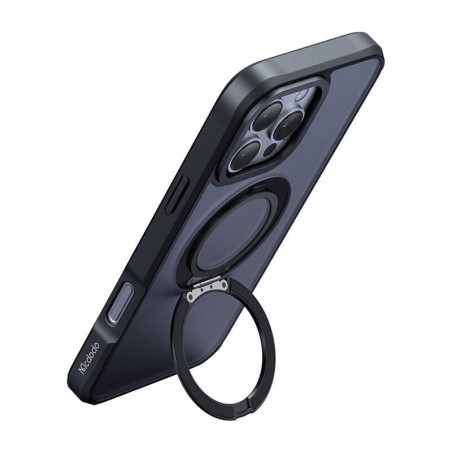 Mcdodo PC-4932 Custodia MagSafe per iPhone 16 Pro con Stand Nero