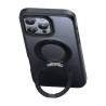 McDodo PC-4933 MagSafe case per iPhone 16 Pro Max con stand (Nero)