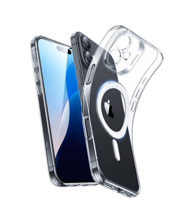 Custodia ESR Clear Case (HaloLock) per iPhone 16 Plus (Trasparente)