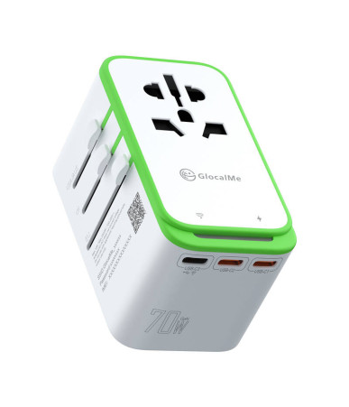 Adapter Roamplug con hotspot 4G/LTE Wi-Fi GlocalMe Cloud SIM