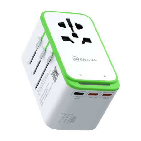 Adapter Roamplug con hotspot 4G/LTE Wi-Fi GlocalMe Cloud SIM