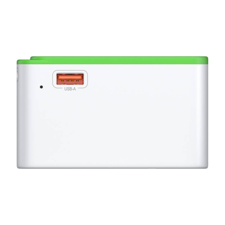 GlocalMe Roamplug Adattatore Universale con Hotspot 4G/LTE Wi-Fi Cloud SIM Bianco