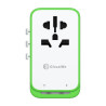 GlocalMe Roamplug Adattatore Universale con Hotspot 4G/LTE Wi-Fi Cloud SIM Bianco