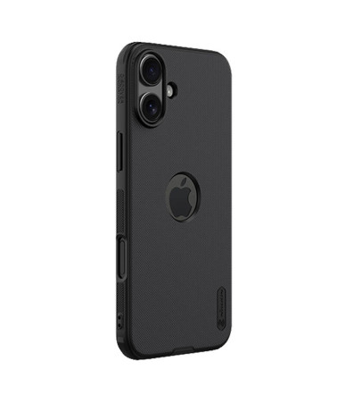 Custodia Nillkin Super Frosted Pro per iPhone 16 Plus (Nero)
