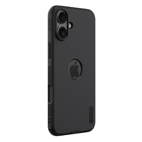 Custodia Nillkin Super Frosted Pro per iPhone 16 Plus (Nero)