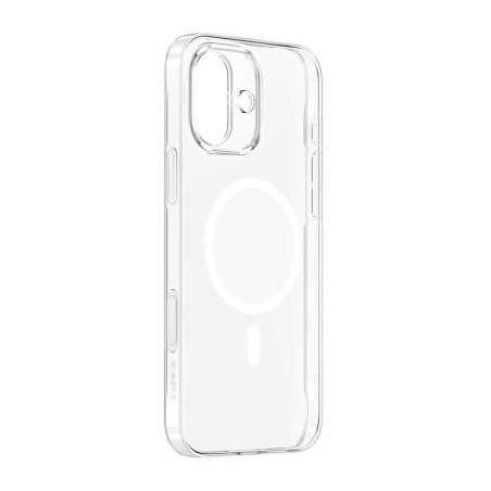 Baseus iP16 TouchButton Custodia Magnetica Trasparente