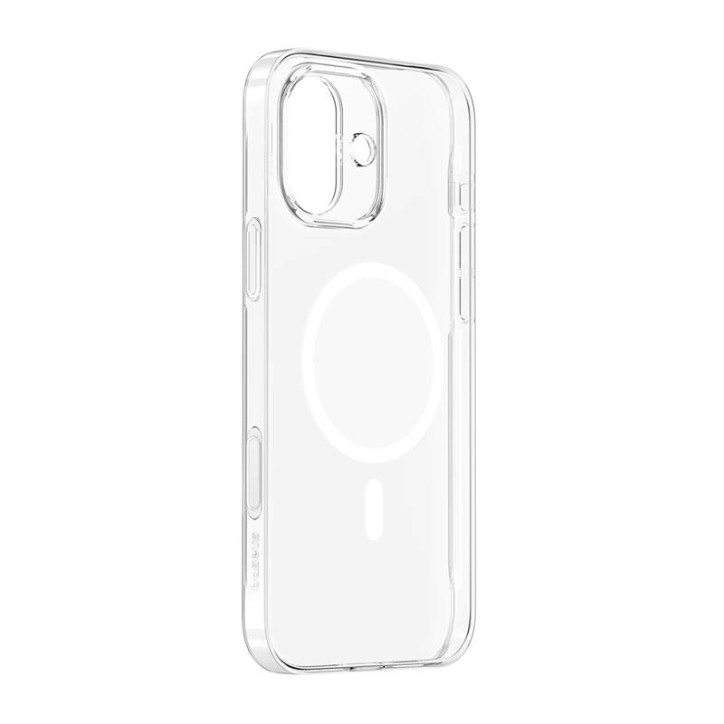 Baseus iP16 TouchButton Magnetic Phone Case (transparent)