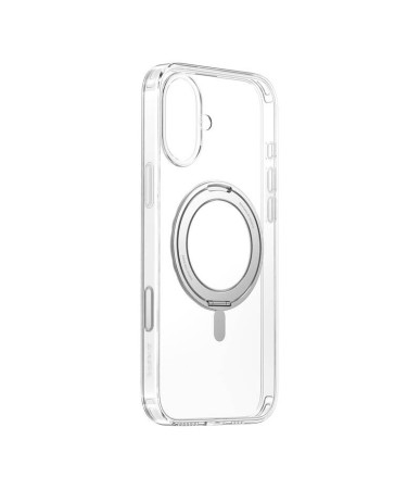 Baseus SkyRing 360° iP16 Magnetic Case with Stand Transparent