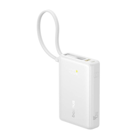 Powerbank Baseus PicoGo Digital Display 10000mAh 45W (Bianco)