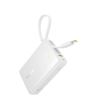 Powerbank Baseus PicoGo Digital Display 10000mAh 45W (biały)