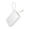 Powerbank Baseus PicoGo 10000mAh 45W Bianco con Display Digitale