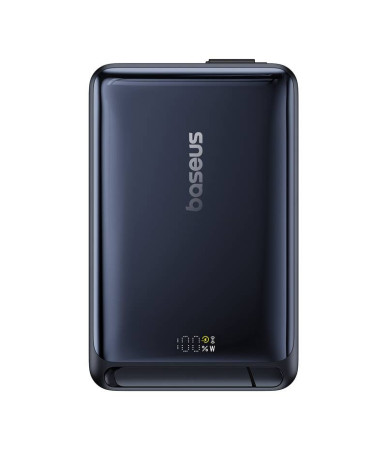 Baseus Nomos Qi2 Magnetic Power Bank 10000mAh 45W USB-C Grigio