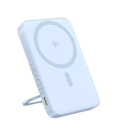 Baseus powerbank with stand PicoGo Qi2 5000mAh 20W (blue)
