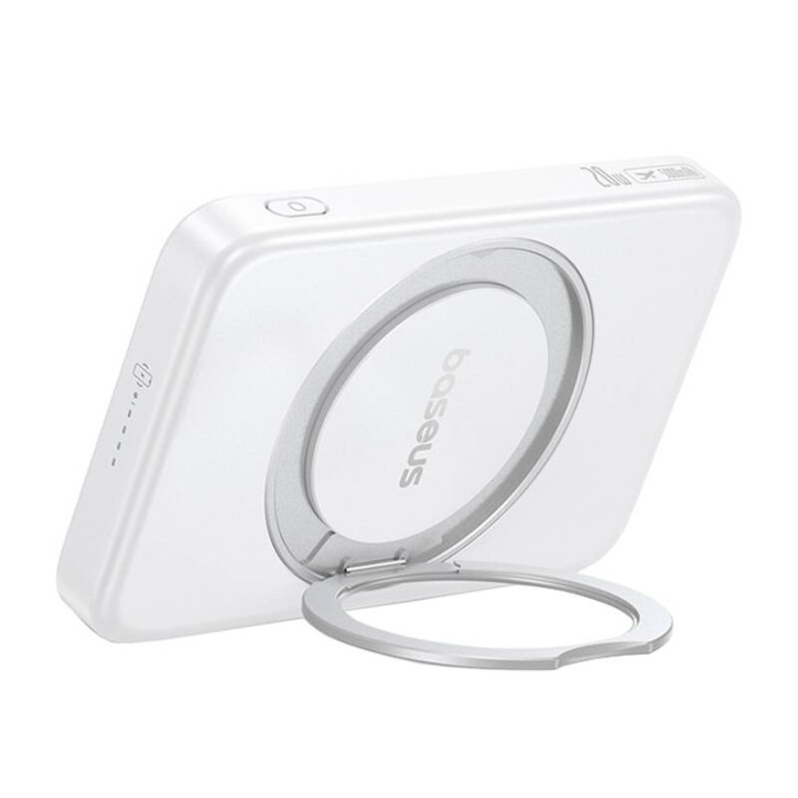 Baseus PicoGo Qi2 Power Bank 5000mAh 20W con Stand Magnetico