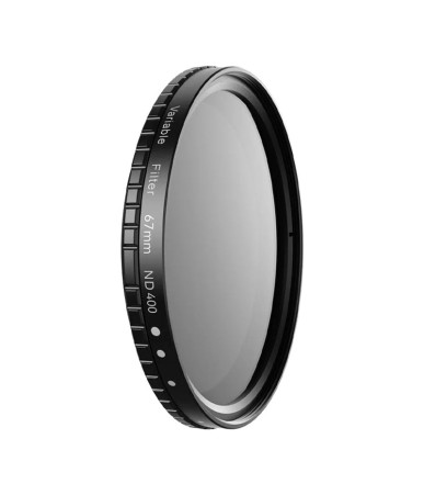 Filtro ND400 Apexel 67mm in Vetro HD APL-67VND400 per Clamp