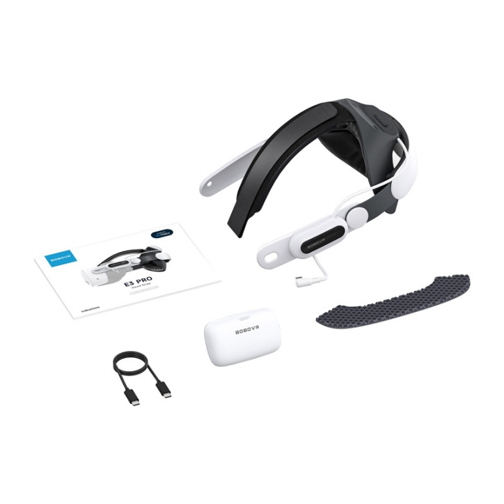 BOBOVR E3 PRO Battery Strap per Meta Quest 3/3s