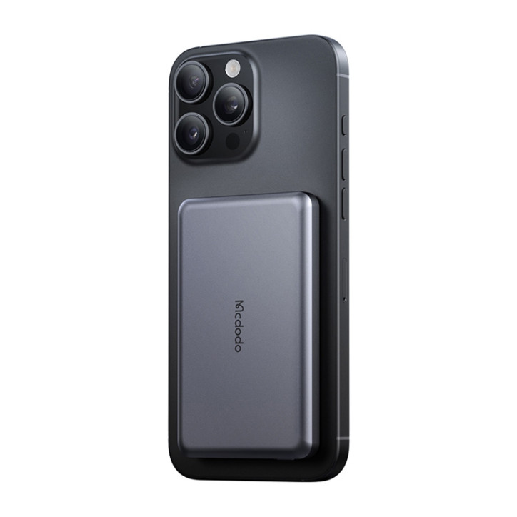 Mcdodo MC-4641 Powerbank Magnetica Wireless Ultra-Sottile 5000mAh Oro