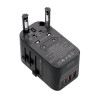 Blitzwolf BW-TA2 Adattatore da Viaggio 5-in-1 2xUSB PD + 2xC QC + C GaN 100W