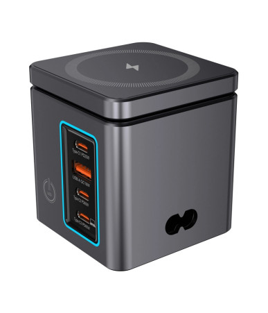 Blitzwolf BW-i113 Caricatore da Rete GaN 105W 3xUSB-C USB-A