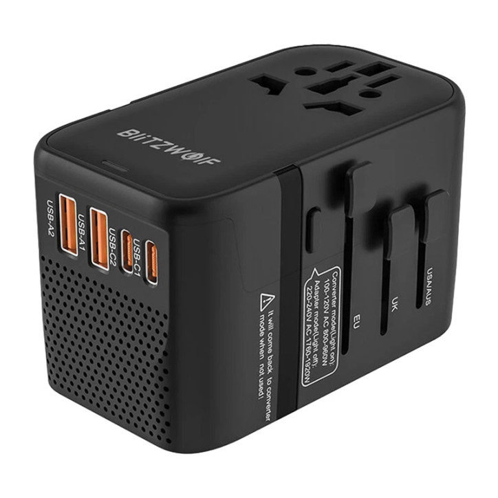 BlitzWolf BW-TA3 Adattatore da Viaggio Universale