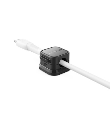 Joyroom magnetic cable organizer JR-ZS368, 3 pieces (black)