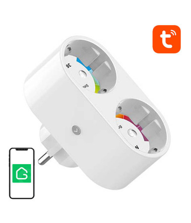 Gosund SP211 Dual Smart Plug WiFi Tuya 3500W