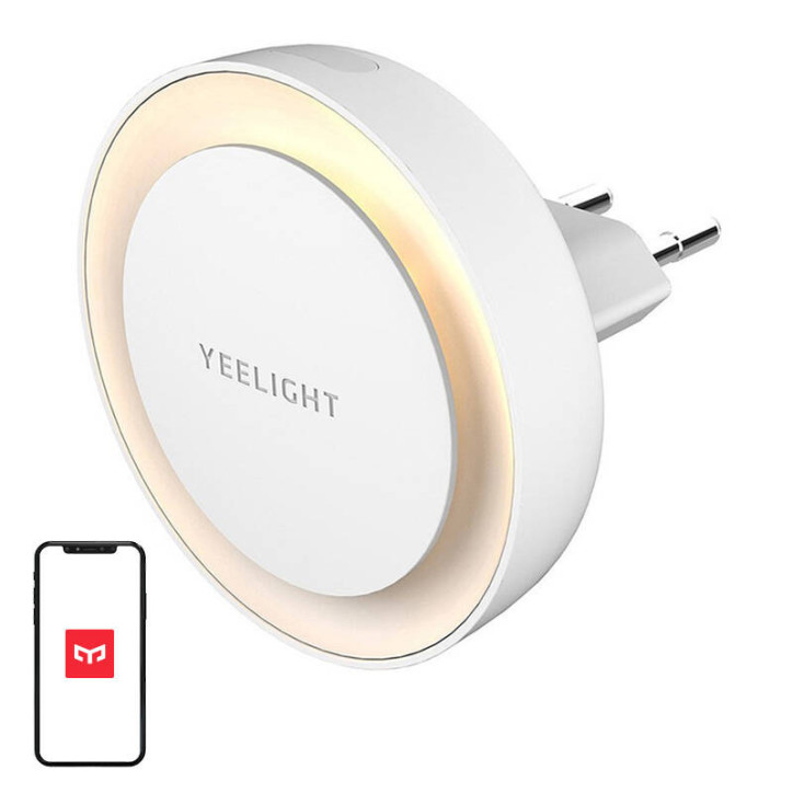 Yeelight Sensore Luce Notturna Spina YLYD11YL Bianco Yeelight Sensore Luce Notturna Spina YLYD11YL Bianco