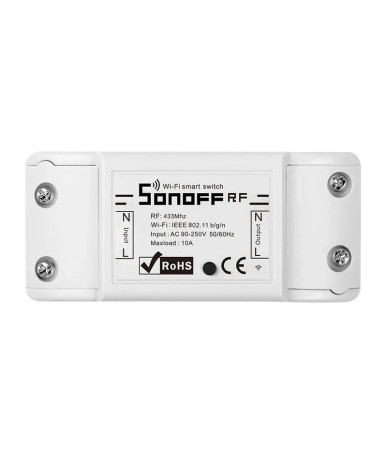 Sonoff RF R2 (NEW) Smart Switch WiFi + RF 433MHz Bianco