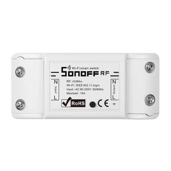 Sonoff RF R2 (NEW) Smart Switch WiFi + RF 433MHz Bianco
