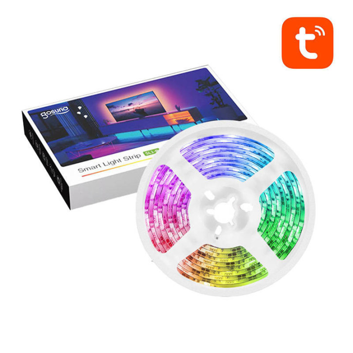 Striscia LED RGB WiFi Smart Gosund SL1 (2,8m), Tuya