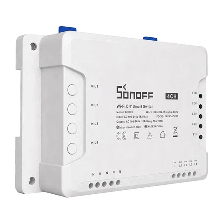 SONOFF 4CHR3 Interruttore Smart WiFi 4 Canali
